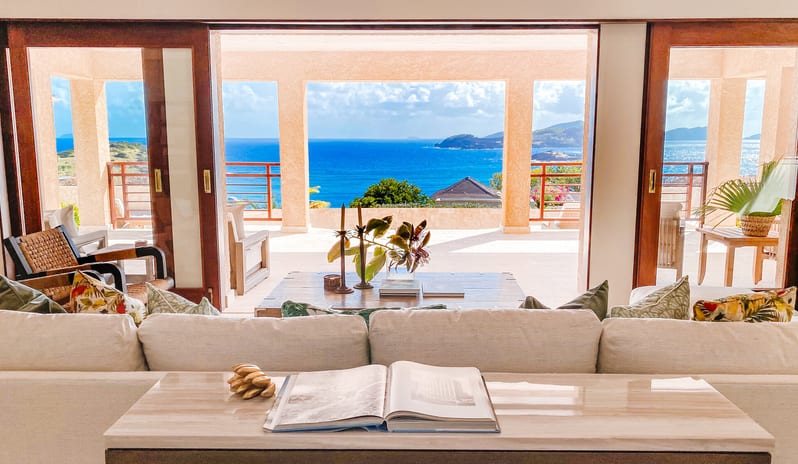 Grenadine Hill - Coral Hill -  View from Living Area